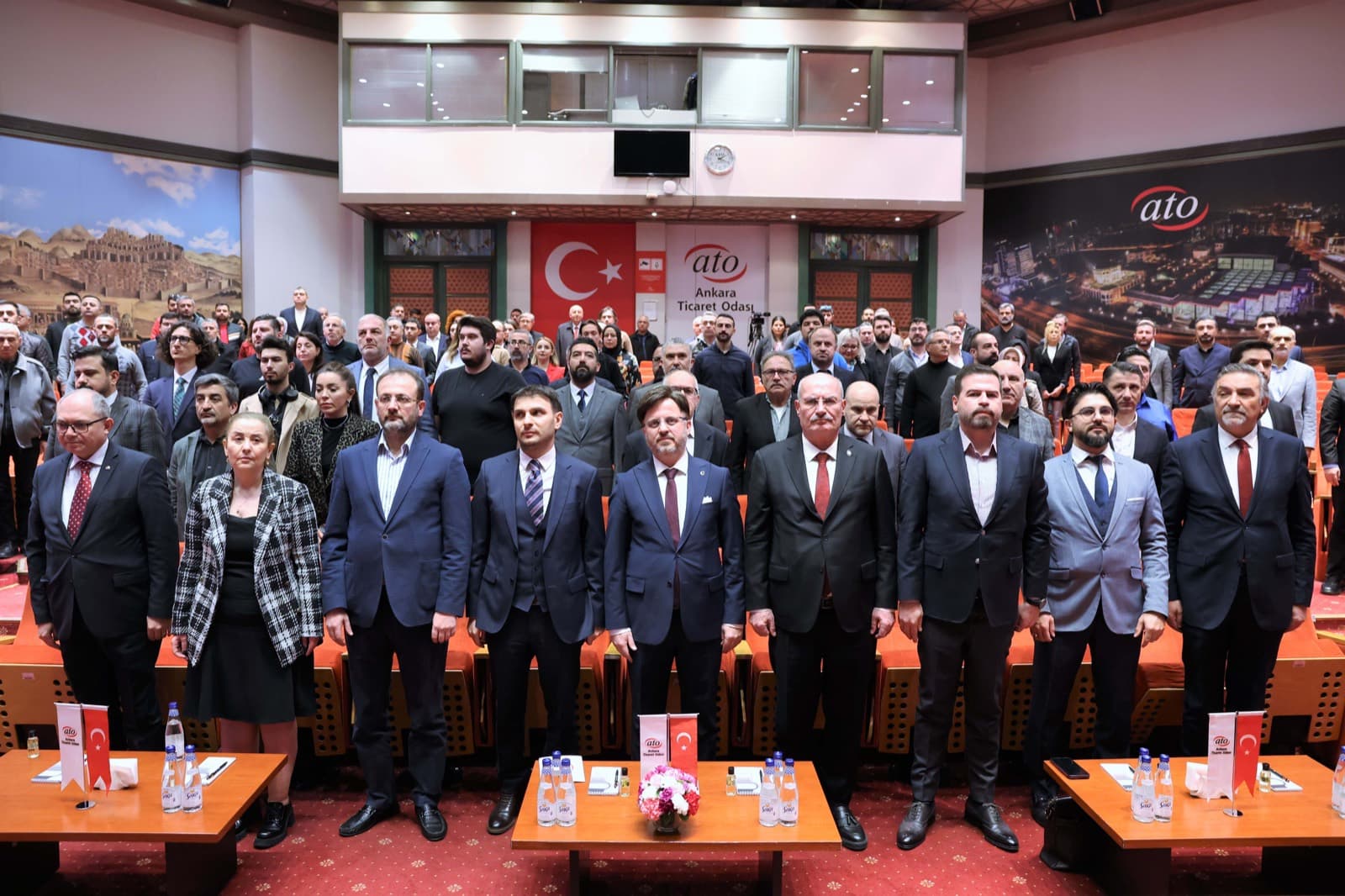 Bilişim sektörü temsilcilerinin ATO’daki buluşması
