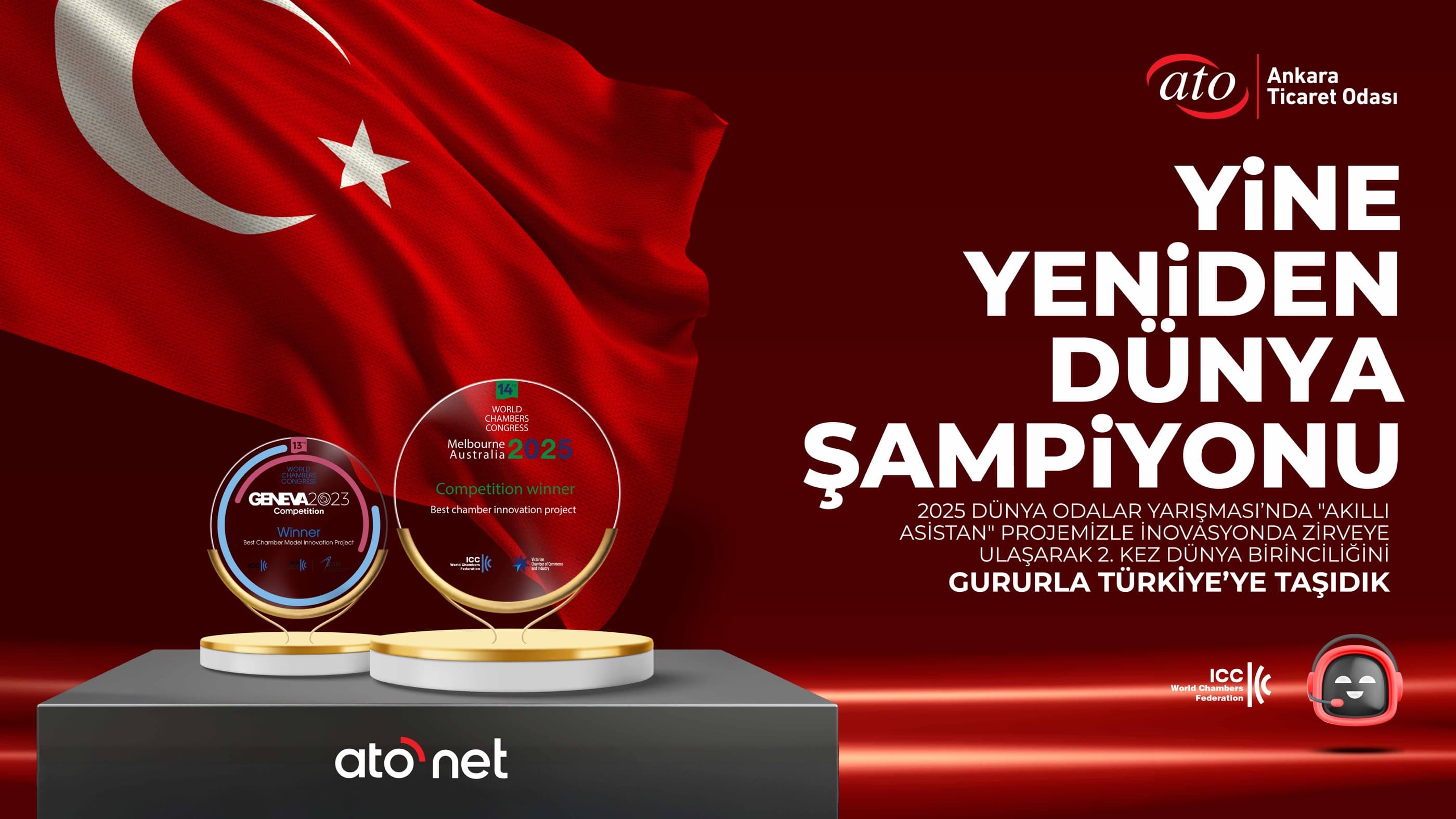 Cenevre 2023 ve Melbourne 2025 dünya birinciliği ödülleri