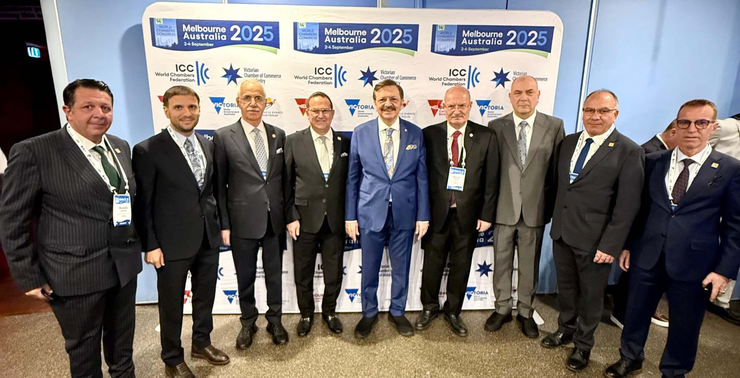 14. Dünya Odalar Kongresi salonu